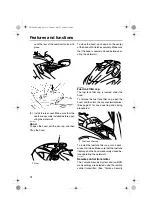 Preview for 36 page of Yamaha 2009 WaveRunner FX Cruiser SHO Owner'S Manual