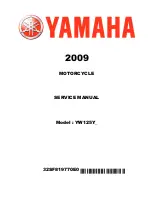 Предварительный просмотр 1 страницы Yamaha 2009 YW125Y Service Manual