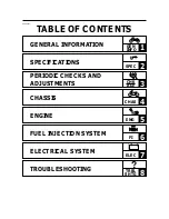 Предварительный просмотр 6 страницы Yamaha 2009 YW125Y Service Manual