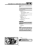 Предварительный просмотр 72 страницы Yamaha 2009 YW125Y Service Manual