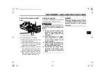 Preview for 39 page of Yamaha 2009 YZF-R1Z Owner'S Manual