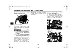 Preview for 42 page of Yamaha 2009 YZF-R1Z Owner'S Manual