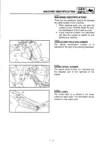 Предварительный просмотр 15 страницы Yamaha 2010 YZ250F Owner'S Service Manual