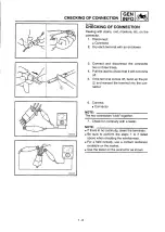 Предварительный просмотр 19 страницы Yamaha 2010 YZ250F Owner'S Service Manual