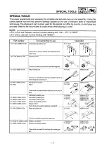 Предварительный просмотр 20 страницы Yamaha 2010 YZ250F Owner'S Service Manual