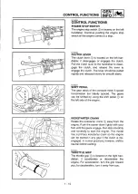 Предварительный просмотр 23 страницы Yamaha 2010 YZ250F Owner'S Service Manual