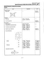 Предварительный просмотр 37 страницы Yamaha 2010 YZ250F Owner'S Service Manual