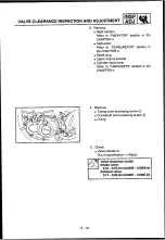 Предварительный просмотр 74 страницы Yamaha 2010 YZ250F Owner'S Service Manual