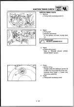 Preview for 102 page of Yamaha 2010 YZ250F Owner'S Service Manual