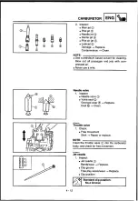 Предварительный просмотр 114 страницы Yamaha 2010 YZ250F Owner'S Service Manual