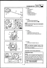 Предварительный просмотр 120 страницы Yamaha 2010 YZ250F Owner'S Service Manual