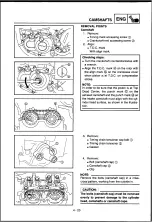 Предварительный просмотр 125 страницы Yamaha 2010 YZ250F Owner'S Service Manual