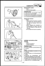 Предварительный просмотр 128 страницы Yamaha 2010 YZ250F Owner'S Service Manual