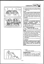 Предварительный просмотр 129 страницы Yamaha 2010 YZ250F Owner'S Service Manual