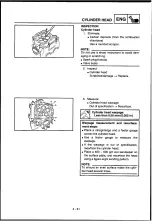 Предварительный просмотр 133 страницы Yamaha 2010 YZ250F Owner'S Service Manual