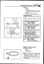 Предварительный просмотр 148 страницы Yamaha 2010 YZ250F Owner'S Service Manual