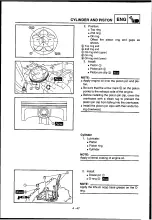 Предварительный просмотр 149 страницы Yamaha 2010 YZ250F Owner'S Service Manual