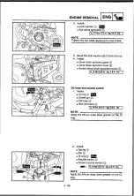 Предварительный просмотр 188 страницы Yamaha 2010 YZ250F Owner'S Service Manual