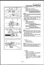 Предварительный просмотр 246 страницы Yamaha 2010 YZ250F Owner'S Service Manual