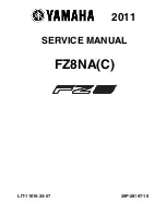 Yamaha 2011 FZ8NA(C) Service Manual предпросмотр