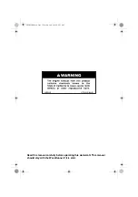 Preview for 2 page of Yamaha 2011 WaveRunner FZR Owner'S/Operator'S Manual