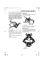 Предварительный просмотр 37 страницы Yamaha 2011 WaveRunner FZR Owner'S/Operator'S Manual