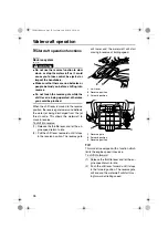 Preview for 40 page of Yamaha 2011 WaveRunner FZR Owner'S/Operator'S Manual