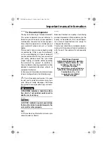 Preview for 3 page of Yamaha 2011 WaveRunner SuperJet Owner'S/Operator'S Manual