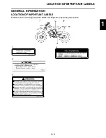 Предварительный просмотр 15 страницы Yamaha 2011 WR250FA Owner'S Service Manual