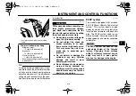 Preview for 37 page of Yamaha 2011 WR250RA Owner'S Manual