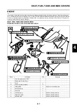 Предварительный просмотр 65 страницы Yamaha 2011 YZ250 Owner'S Manual