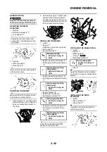 Предварительный просмотр 104 страницы Yamaha 2011 YZ250 Owner'S Manual