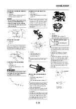 Предварительный просмотр 139 страницы Yamaha 2011 YZ250 Owner'S Manual