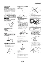 Предварительный просмотр 143 страницы Yamaha 2011 YZ250 Owner'S Manual