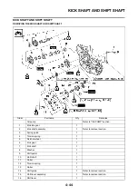 Preview for 118 page of Yamaha 2011 YZ250F Owner'S Service Manual