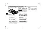 Предварительный просмотр 40 страницы Yamaha 2011 YZF-R1A Owner'S Manual