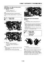 Предварительный просмотр 305 страницы Yamaha 2012 TMAX XP500A Service Manual