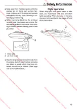 Preview for 21 page of Yamaha 2013 212SS Owner'S/Operator'S Manual