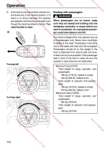 Preview for 108 page of Yamaha 2013 212SS Owner'S/Operator'S Manual