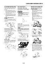 Предварительный просмотр 16 страницы Yamaha 2013 YZ125 Owner'S Service Manual