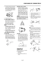 Предварительный просмотр 17 страницы Yamaha 2013 YZ125 Owner'S Service Manual