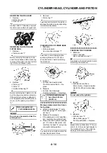 Предварительный просмотр 76 страницы Yamaha 2013 YZ125 Owner'S Service Manual