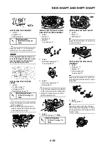 Предварительный просмотр 88 страницы Yamaha 2013 YZ125 Owner'S Service Manual