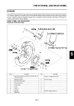 Предварительный просмотр 109 страницы Yamaha 2013 YZ125 Owner'S Service Manual