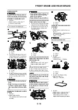 Предварительный просмотр 118 страницы Yamaha 2013 YZ125 Owner'S Service Manual