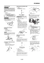 Предварительный просмотр 139 страницы Yamaha 2013 YZ125 Owner'S Service Manual