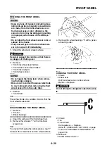 Preview for 175 page of Yamaha 2014 MT-07 Service Manual