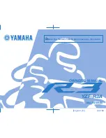 Yamaha 2015 YZF-R3A Owner'S Manual preview