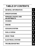 Preview for 7 page of Yamaha 2016 Grizzly yf700gg Service Manual