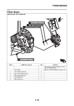 Предварительный просмотр 149 страницы Yamaha 2016 Grizzly yfm700gplg Service Manual